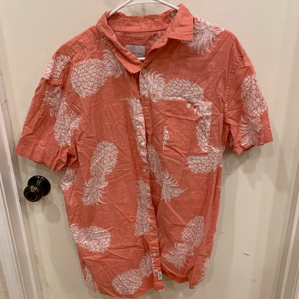 American eagle pineapple shirt